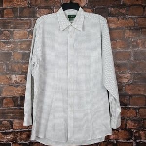J Crew| Button Down Windowpane Dress Shirt